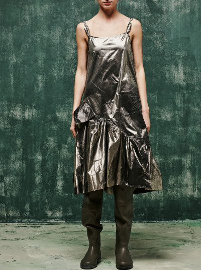 Lamé midi dress 2