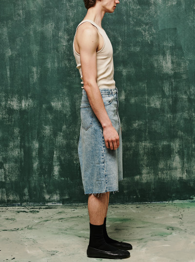 Bermuda en denim Dropped-Rise 2