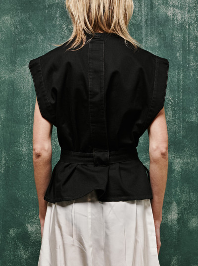 Chasuble in denim 2
