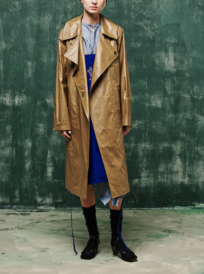 Manteau en toile de coton...