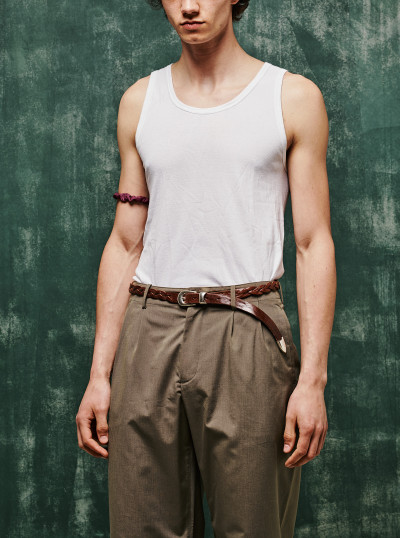Ceinture tressée
