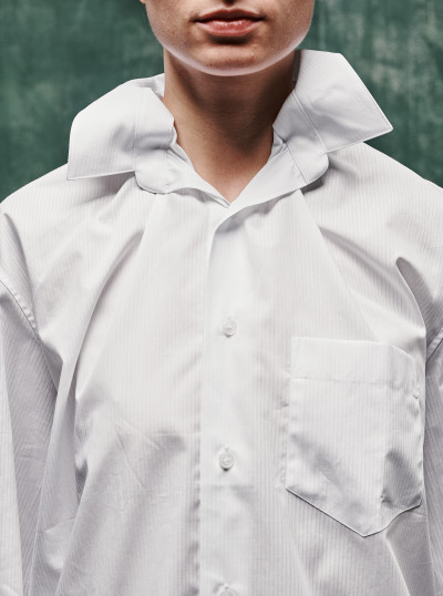 Elasticated Collar shirt 2