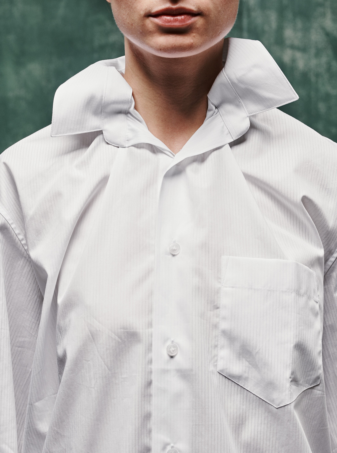 Elasticated Collar shirt