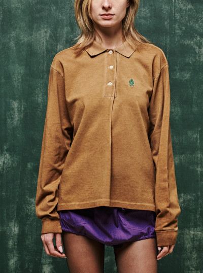 Long-sleeved cotton piqué... 2