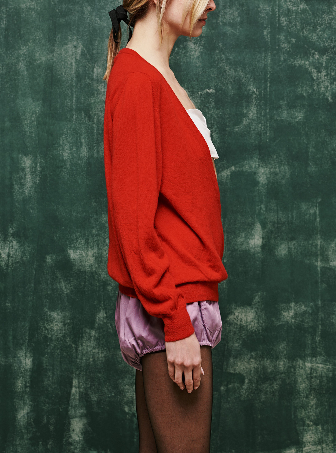 Cashmere V-neck sweater