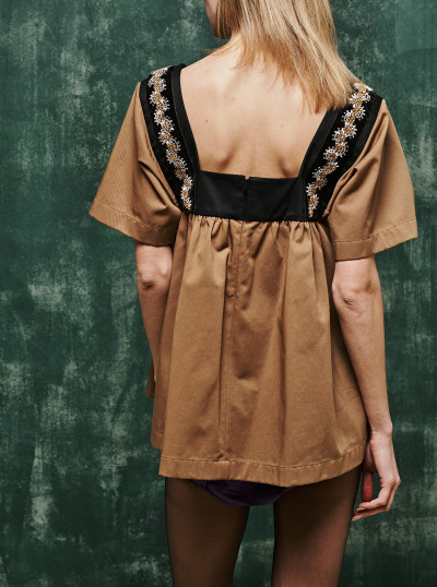 Haut en gabardine ancienne... 2