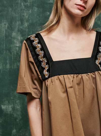 Haut en gabardine ancienne... 2