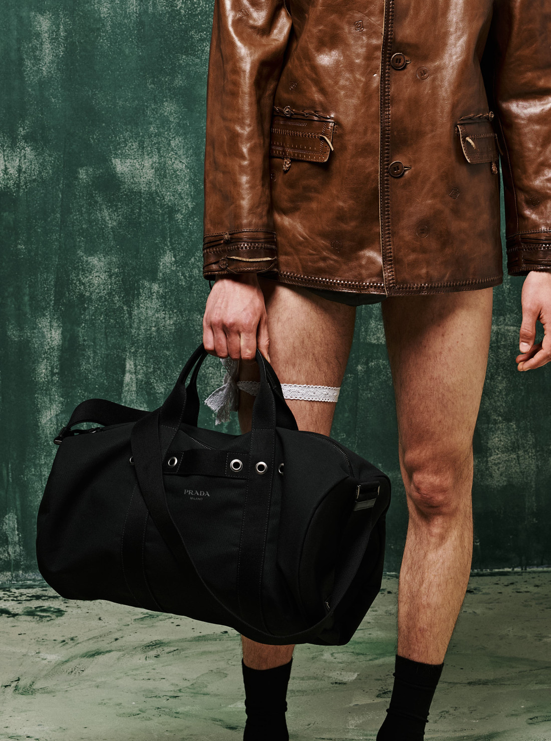Veste en cuir
