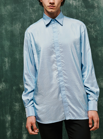 Striped Silk Shirt 2
