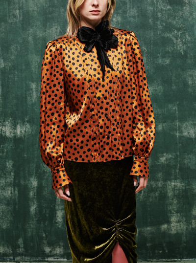 Printed silk shirt 2