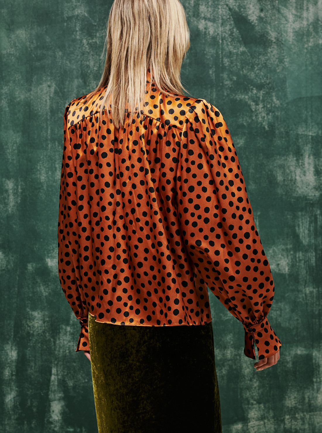 Chemise imprimé en soie