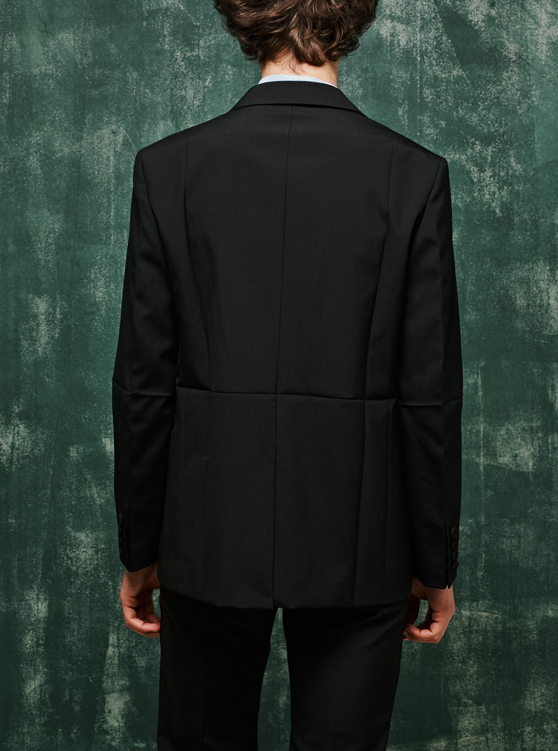 Veste croisée pli marqué