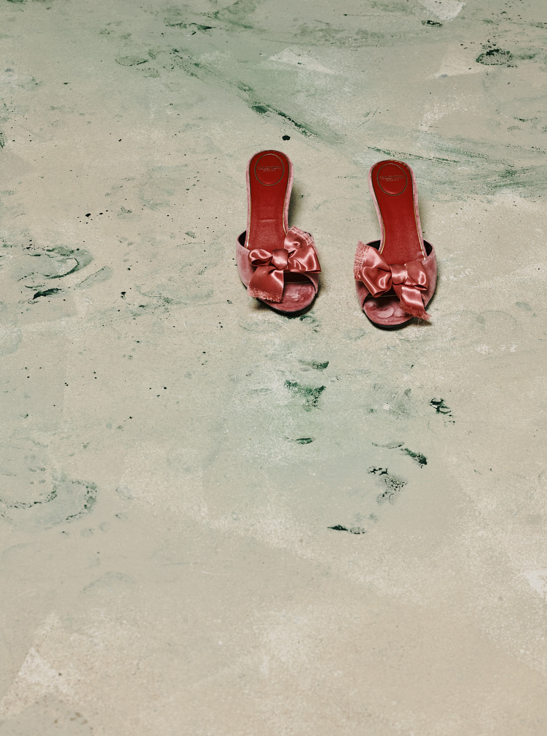 Sandales à bride en velours Marie