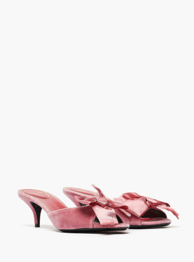 Marie A Velvet Slide Sandal... 2