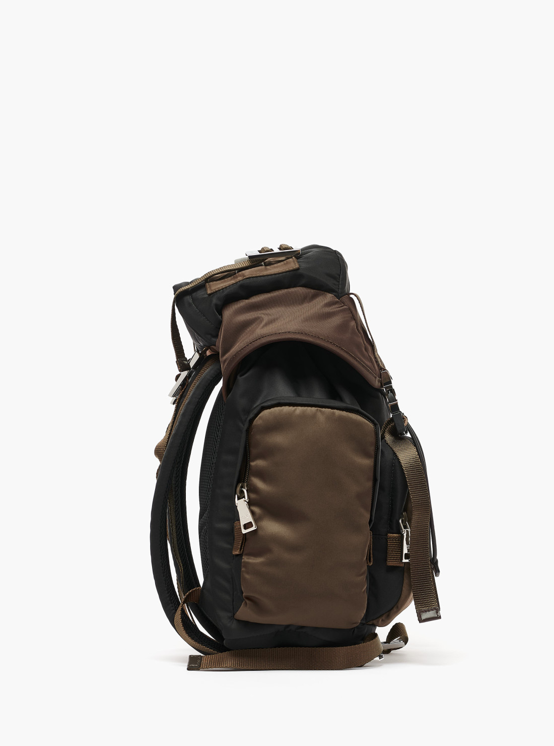 Sac à dos en Re-nylon et cuir