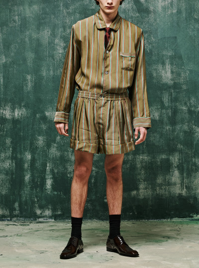 Twill Pajama Shorts 2