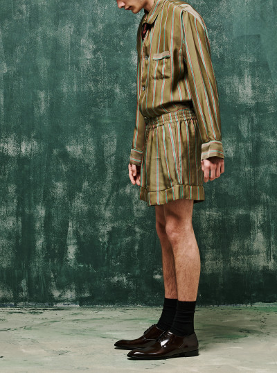 Twill Pajama Shorts 2