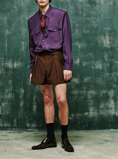 Short En Mohair Et Laine 2