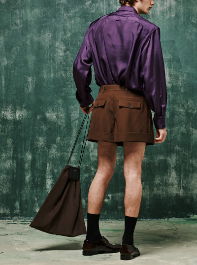 Mohair and Wool Shorts 2