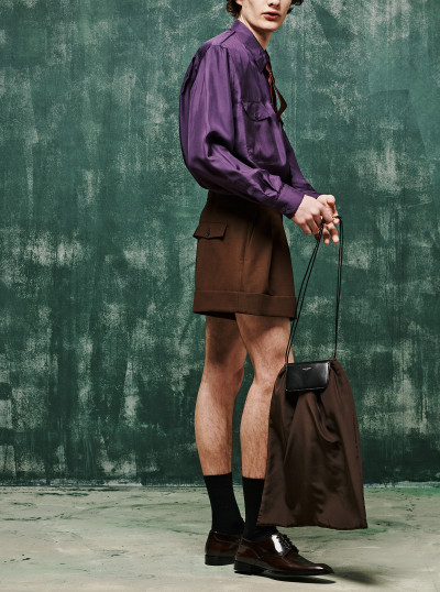 Mohair and Wool Shorts 2