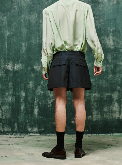 Short En Mohair Et Laine 2