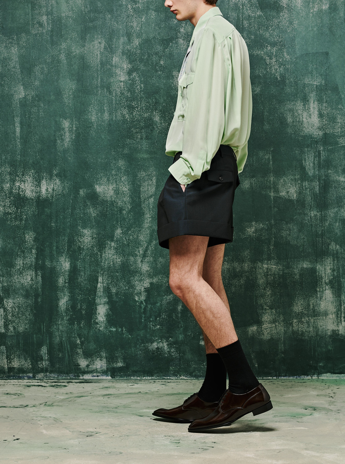 Viscose and Silk Shirt