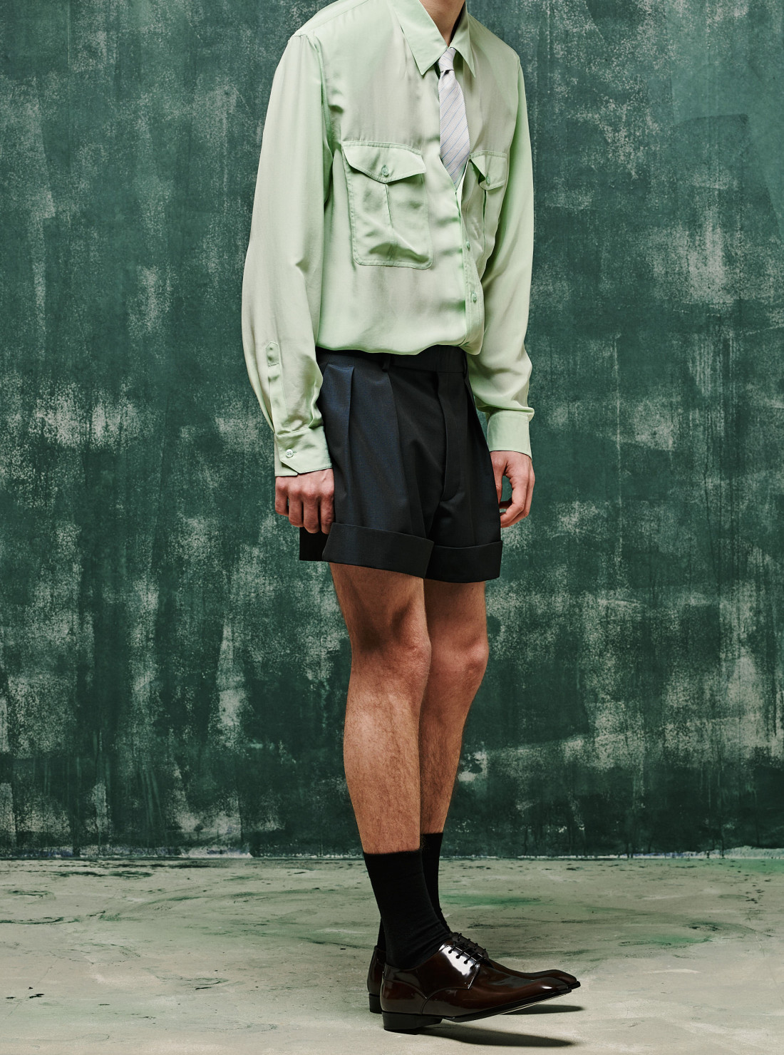 Viscose and Silk Shirt