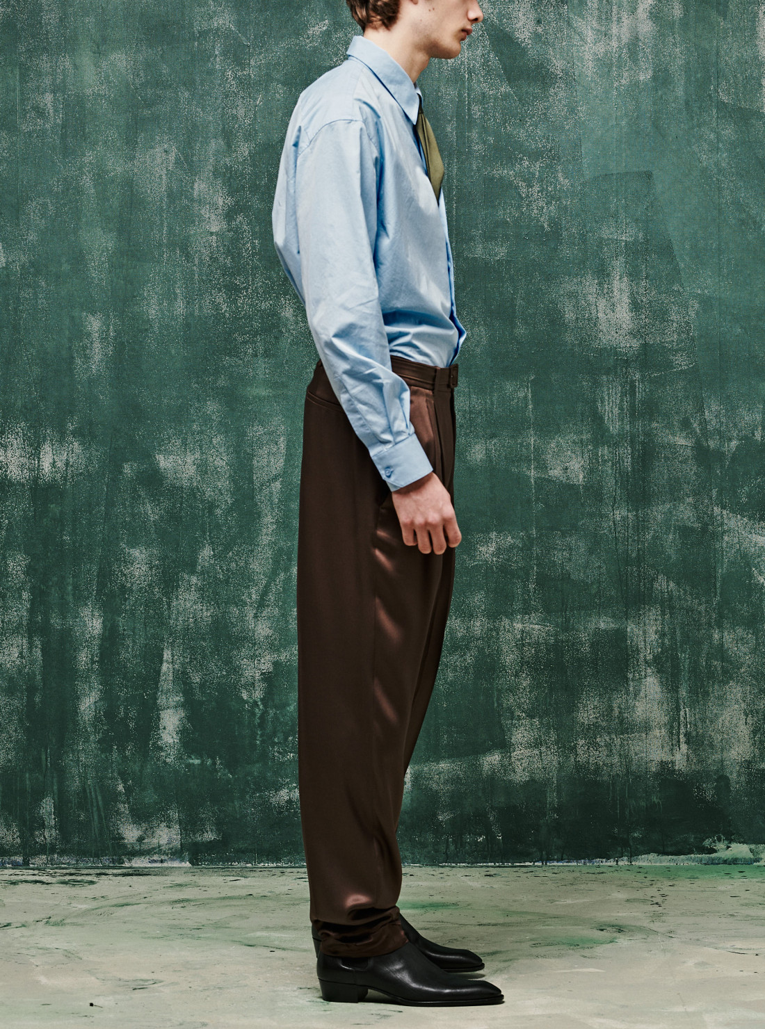 Cotton poplin shirt