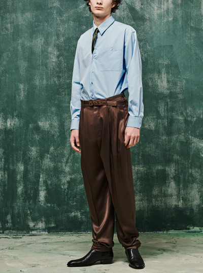 Cotton poplin shirt