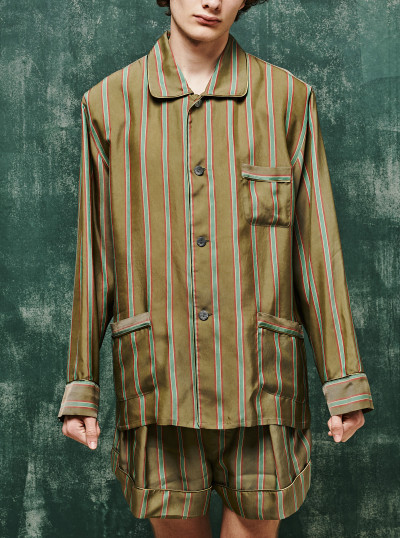 Twill Pajama Top 2