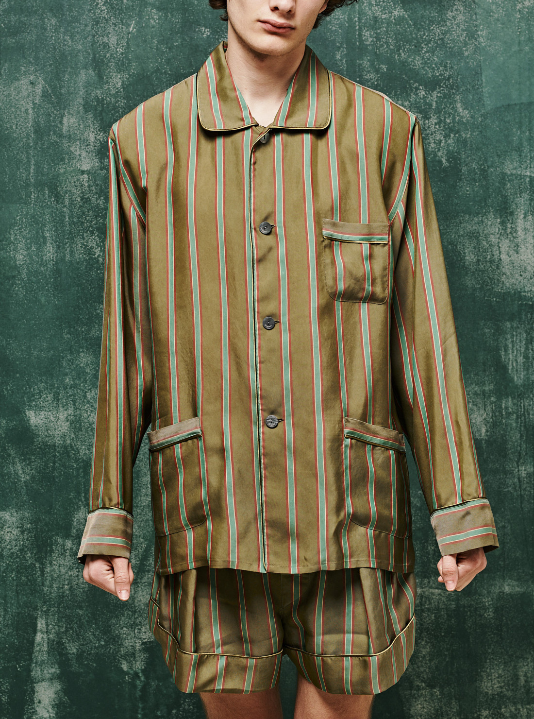 Haut De Pyjama En Serge