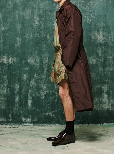 Silk Trench Coat 2