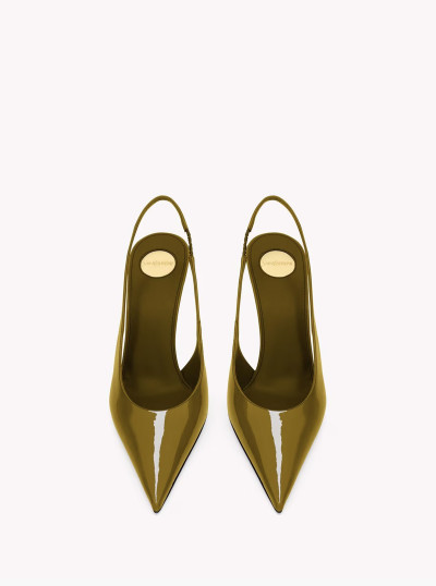 Guermantes Leather Slingbacks 2