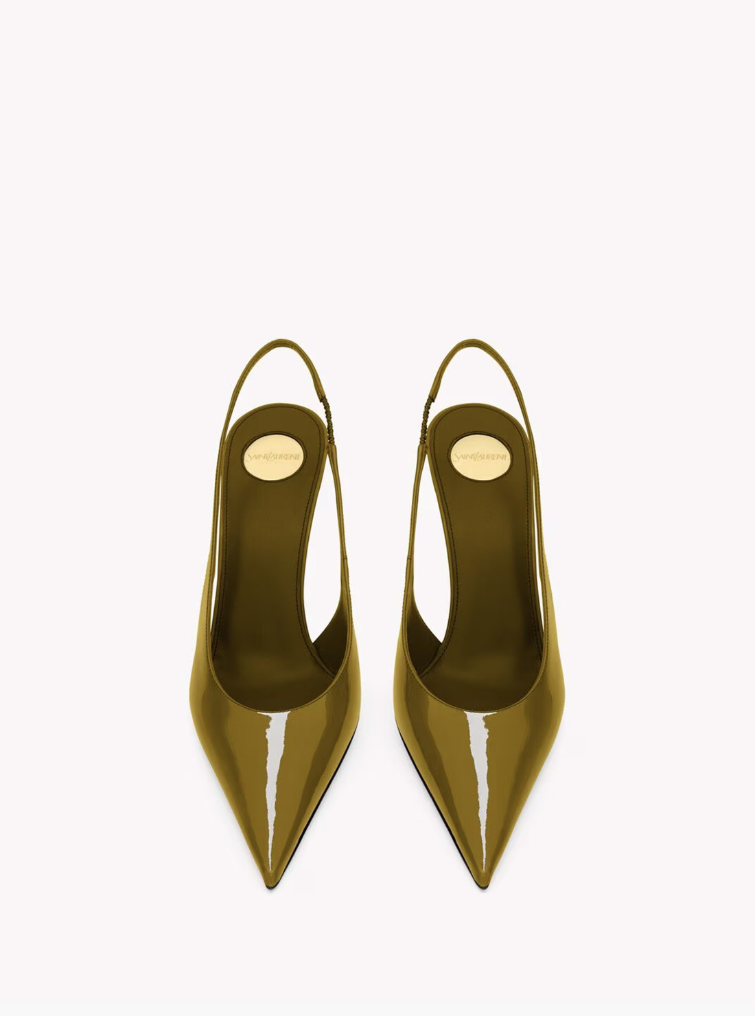 Guermantes Leather Slingbacks
