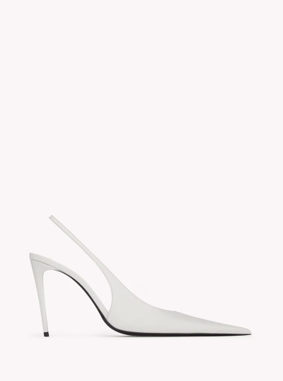 Guermantes Leather Slingbacks