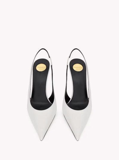 Guermantes Leather Slingbacks 2