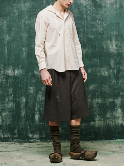 Pleated shorts 2