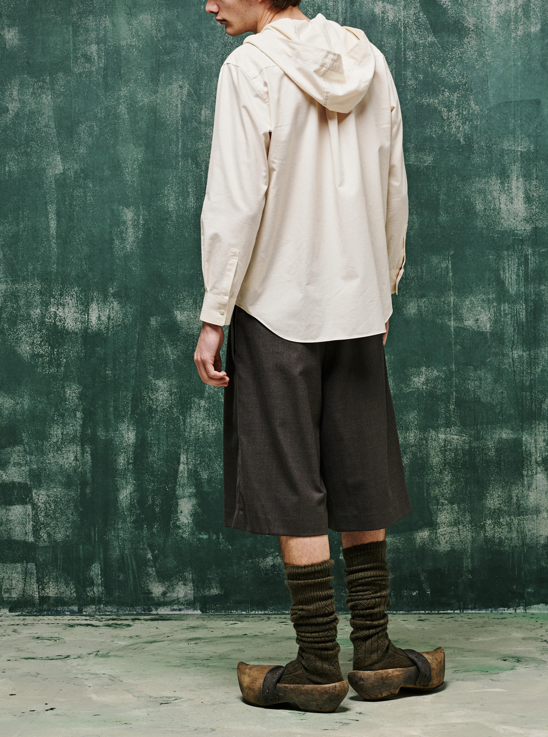 Hooded blouse