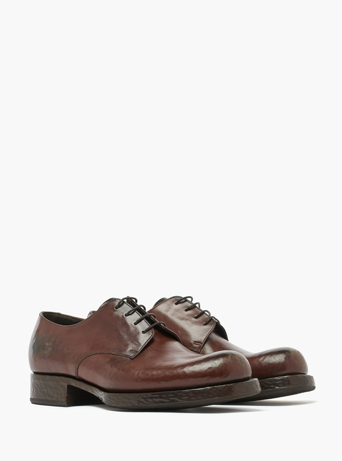Lace-up Shoes Leather Sole